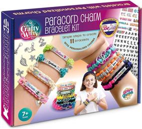 img 4 attached to 🌈 Customized Friendship Bracelet with Personal Charms – DIY Bracelet Making Kit