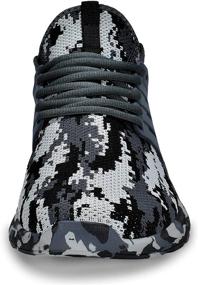 img 1 attached to 👟 NYZNIA Camouflage Lightweight Breathable Boys' Sneakers in Sneakers