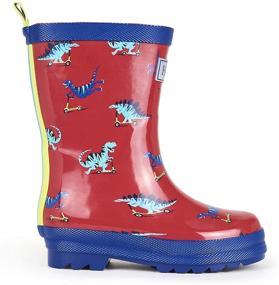 img 3 attached to Ботинки Hatley Toddler Scooting Dino Boots