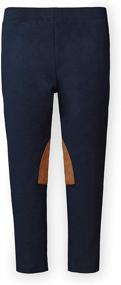 img 3 attached to Organic Cotton Girls' Pants & Capris by Hope Henry Riding