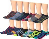 🧦 james fiallo men's performance low cut athletic sport socks - 12 pairs logo