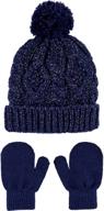 carters girls mitten sherpa months girls' accessories and cold weather logo