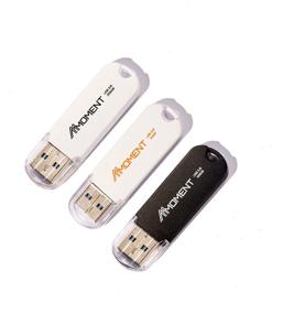 img 1 attached to 📸 MMoment MU50 64GB Одиночный пак USB 3.0 флеш-накопитель, накопитель данных с скоростью чтения до 90МБ/с, компактный размер память USB, современный матовый белый (64GB-Одиночный пак)