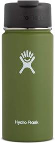 img 4 attached to 16 унций Оливковая Hydro Flask Кофейная Кружка для путешествий