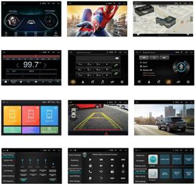 img 3 attached to 🚗 ANKEWAY Double Din Android Car Stereo with GPS/HiFi/WiFi/Bluetooth/RDS/FM, 7 Inch 1080P HD Touch Screen Car Radio Bluetooth Multimedia Player Supports Mirror Link for Android and iOS, Backup Camera and Dual USB