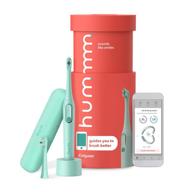 🪥 colgate smart electric toothbrush kit with travel case & bonus replacement brush head – teal logo