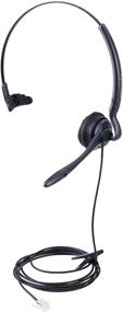 img 2 attached to 🎧 Plantronics Black Headset - Compatible with S10, T10, and T20 - Model 45647-04