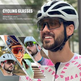 img 3 attached to High-Performance KAPVOE Photochromic Cycling Glasses: A Must-Have for Men and Women Mountain Bikers