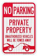 enhancing property security 🚫 with prismatic reflective for unauthorized vehicles logo