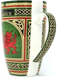 img 1 attached to Wales Porcelain Cymru Coffee Mug