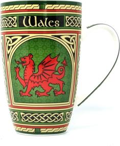 img 3 attached to Wales Porcelain Cymru Coffee Mug