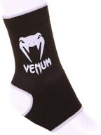 ultimate protection: venum muay thai/kick boxing ankle support guard logo