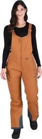 img 3 attached to Arctix Women's Insulated Bib Overalls: Essential Winter Wear