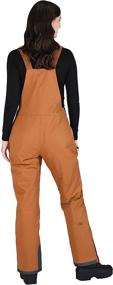 img 2 attached to Arctix Women's Insulated Bib Overalls: Essential Winter Wear