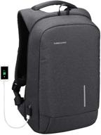 🔒 resistant anti-theft business computer backpack logo