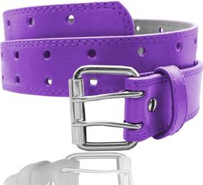 img 3 attached to EURO Womens Thick Wide Leather Women's Accessories in Belts