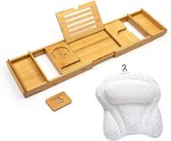 🛁 enhance your bathing experience with the smirly bamboo bathtub tray expandable: a versatile bath tray for luxury and relaxation logo