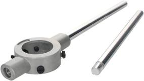 img 3 attached to Utoolmart Metric Die Stock Handle Wrench M16-M20 45mmx18mm Round Die Holder - 1 Piece