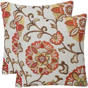 img 4 attached to Simpledecor Pillow Decorative Jacquard Pattern