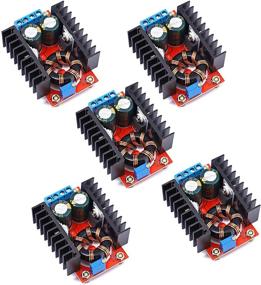 img 4 attached to 5pcs Songhe 150W DC-DC Step Up Boost Converter Voltage Adjustable Module Laptop Voltage Charger Board Car Power Board 10-32V to 12-35V 6A