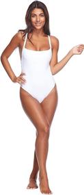 img 1 attached to 👙 Exquisite Style and Comfort: Body Glove Women's Standard Smoothies Electra One Piece Swimsuit with Strappy Back Detail