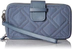 img 4 attached to Vera Bradley Smartphone Wristlet Microfiber Women's Handbags & Wallets