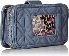 img 3 attached to Vera Bradley Smartphone Wristlet Microfiber Women's Handbags & Wallets