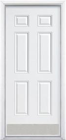 img 1 attached to 🚪 Satin Nickel 6x34 Kick Plate by Designers Impressions: 609421 - Elevating Door Protection with Style