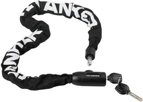 img 4 attached to 🔒 Titanker 3ft Bike Chain Lock: Ultimate Security Anti-Theft Lock for Bikes, Motorcycles, Doors, Gates, and more - 6mm Thick Chain x 3 Feet