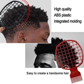 img 3 attached to Twist Comb Barber Favored Curly African