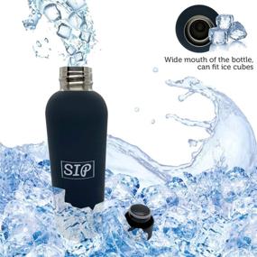 img 2 attached to 💧 SIP Stainless Steel Water Bottle: Optimal Hydration Companion