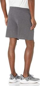 img 2 attached to Black Hanes Active Men's Clothing - Jersey Shorts with Pockets