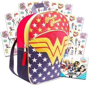 img 2 attached to Wonder Woman Toddler Preschool Backpack