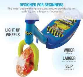 img 1 attached to Unleash Adventure with PlayWheels Paw Patrol Scooter feat. Light Up Wheels, Chase