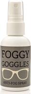 fog-proof spray for clear vision - glass & plastic mist prevention solution - eco-friendly formula - perfect for swimming goggles, dive masks, windows, mirrors & more logo