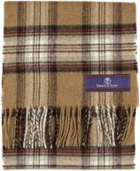 🧣 шотландская мериносовая тартан штюарт шарф для мужчин в принце. логотип