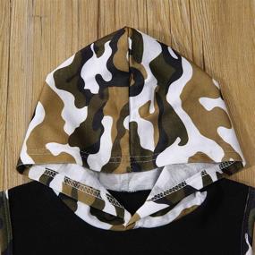 img 1 attached to KnniMorning TEES Sleeveless Camouflage 12_Months Boys' Clothing and Clothing Sets