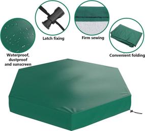 img 2 attached to Sfcddtlg 90 6X78 7 Cover Green Protective Drawstring Waterproof