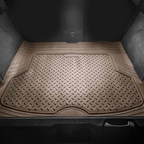 img 2 attached to 📦 FH Group F16406TAN Premium All-Season Tan Cargo Mat with Trim-to-Fit Design