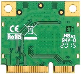 img 3 attached to 📶 Сетевая карта Alfa Network высокой эффективности WiFi 6 и Bluetooth 5, Intel AX200U, Mini PCIe с 2 × разъемами IPEX/U.FL (AWPCIE-AX200U)