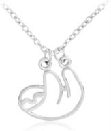 🐌 adorable snail necklace: chuyun hollow design pendant with sloths charm in 3 cute colors logo