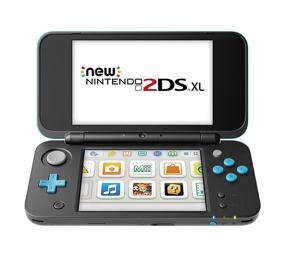 img 3 attached to 🎮 New Nintendo 2DS XL - Black + Turquoise: Mario Kart 7 Pre-installed