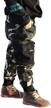 mini panda fleece winter camo lined boys' clothing for pants logo