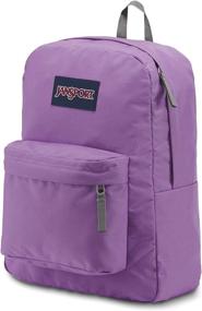 img 1 attached to 🎒 Stylish and Spacious: JanSport Superbreak Backpack in Vivid Lilac"