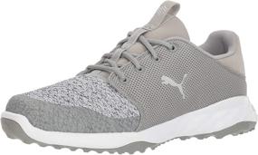 img 4 attached to Puma Grip Fusion Sport Golf 👟 Shoe Review: Limestone-Gray Violet, Size 9.5 M US