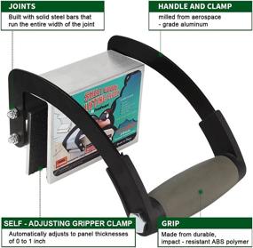 img 3 attached to 🛠️ Plywood Sheetrock Carriers Gripper - FivePears Product Review and Buying Guide