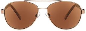 img 3 attached to 💃 Sofia Vergara x Foster Grant Women's Carmen Sunreaders: Aviator Reading Glasses with Full Lens Functionality