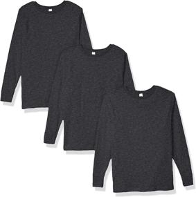 img 2 attached to AquaGuard Boys Jersey Long Sleeve T Shirt Boys' Clothing for Tops, Tees & Shirts