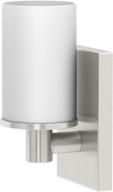 💡 gatco 1701 modern farmhouse single sconce - stylish satin nickel lighting fixture логотип