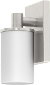 img 3 attached to 💡 Gatco 1701 Modern Farmhouse Single Sconce - Stylish Satin Nickel Lighting Fixture